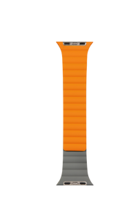 Reversible Magnetic Band for Apple Watch - Orange/Grey*