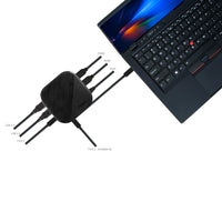 USB-C® Universal Dual HD Docking Station with 80W PD Pass-Thru