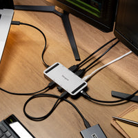 USB4 Dual 4K HDMI Mobile Dock with 140W EPR Pass-Thru