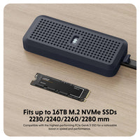 HyperDrive Next USB4 M.2 PCIe Enclosure