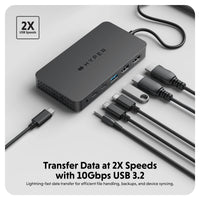 HyperDrive Next Dual 4K HDMI 7-Port USB-C Hub