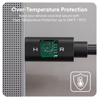 HyperDrive® Next USB4 Type-C Performance Cable (1.2M/4Ft) - Black