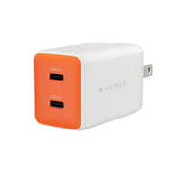 HyperJuice Flex 45W GaN Wall Charger - Orange