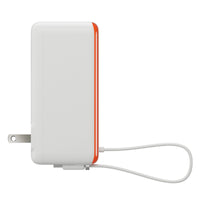 HyperJuice® Flex USB-C 35W Mini Power Bank & AC Charger - Orange