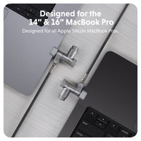 HyperShield MacBook Pro Cable Lock