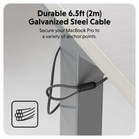 HyperShield MacBook Pro Cable Lock