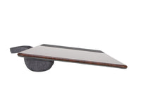 All-Purpose Laptop Desk with Mouse Pad 15.6” (Black/Brown)