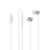 iStore Lightning Earbuds - Luxe Matte Off-White