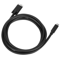 USB-C (Male) to USB-C (Male) 1.8M/6ft (10Gbps) Screw-In Cable