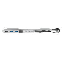 Portable Laptop Stand with Integrated USB-C Dock