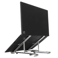 Portable Laptop Stand with Integrated USB-C Dock
