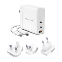 HyperJuice 140W Charger with Travel Adapters