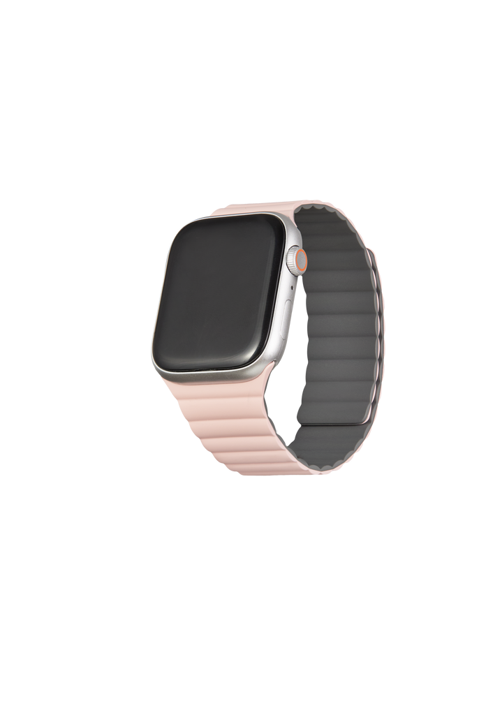 Reversible Magnetic Band for Apple Watch - Pink/Charcoal