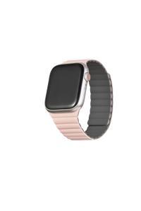 Reversible Magnetic Band for Apple Watch - Pink/Charcoal