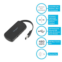 4-Port USB-A Hub