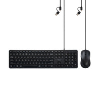 Full-Size Wired EcoSmart® Keyboard & Mouse Combo