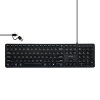 Full-Size Wired EcoSmart® Keyboard & Mouse Combo