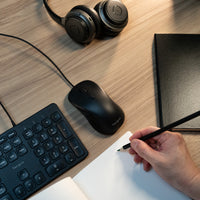 Full-Size Wired EcoSmart® Keyboard & Mouse Combo