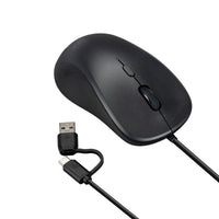 Full-Size Wired EcoSmart® Keyboard & Mouse Combo