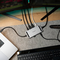 USB4 Dual 4K HDMI Mobile Dock with 140W EPR Pass-Thru