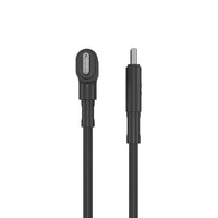 HyperJuice® USB-C® and Lightning Hybrid Charging Cable (1.5m/5ft) - Black