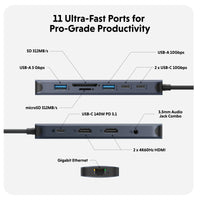 HyperDrive Next 11-Port USB-C Hub