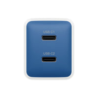HyperJuice Flex 45W GaN Wall Charger - Blue