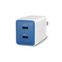 HyperJuice Flex 45W GaN Wall Charger - Blue