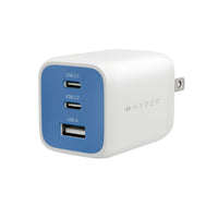 HyperJuice Flex 65W GaN Wall Charger - Blue