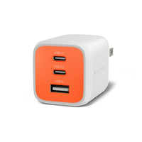 HyperJuice Flex 65W GaN Wall Charger - Orange