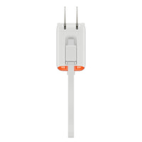 HyperJuice® Flex USB-C 35W Mini Power Bank & AC Charger - Orange