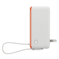 HyperJuice® Flex USB-C 35W Mini Power Bank & AC Charger - Orange