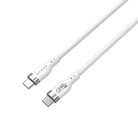 HyperJuice 240W Silicone USB-C to USB-C Cable (1M/3Ft) - White