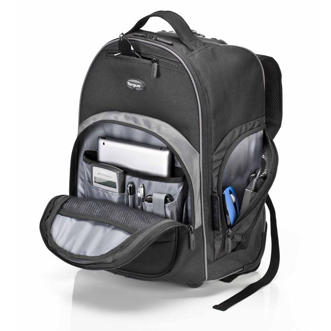 16” Compact Rolling Backpack