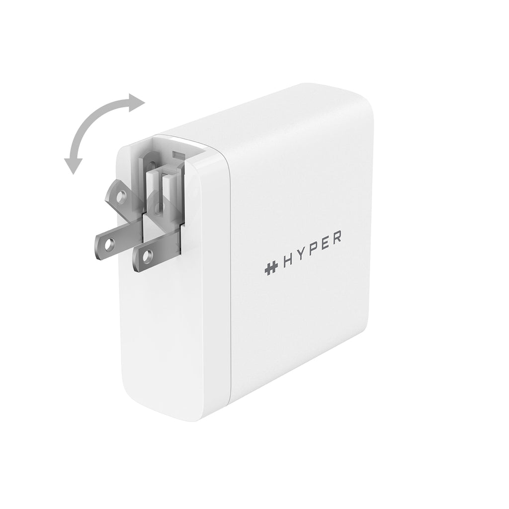 HyperJuice 140W PD 3.1 USB-C/USB-A Charger with Travel Adapters