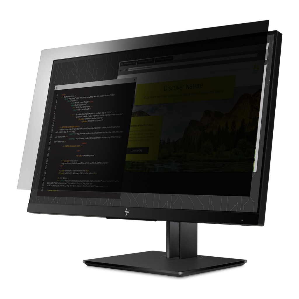 4Vu™ Privacy Screen for HP® EliteDisplay E243 and HP® Z24nf G2, Landscape