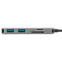 USB-C Single 4K HDMI Video Multi-port Adapter and Card Reader with 100W PD Pass-Thru *