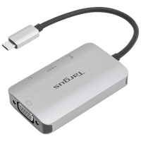 Adaptateur multiport vidéo HDMI/VGA 4K unique USB-C avec pass-thru PD 100 W*