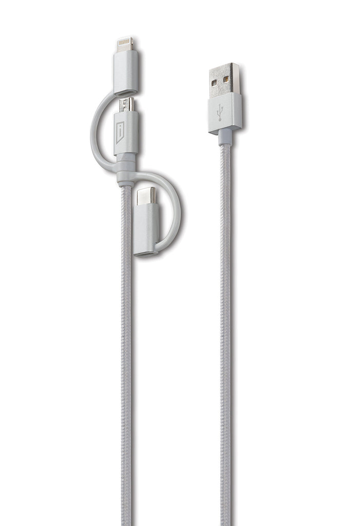 iStore 3-in-1 Combination Sync and Charge Cable