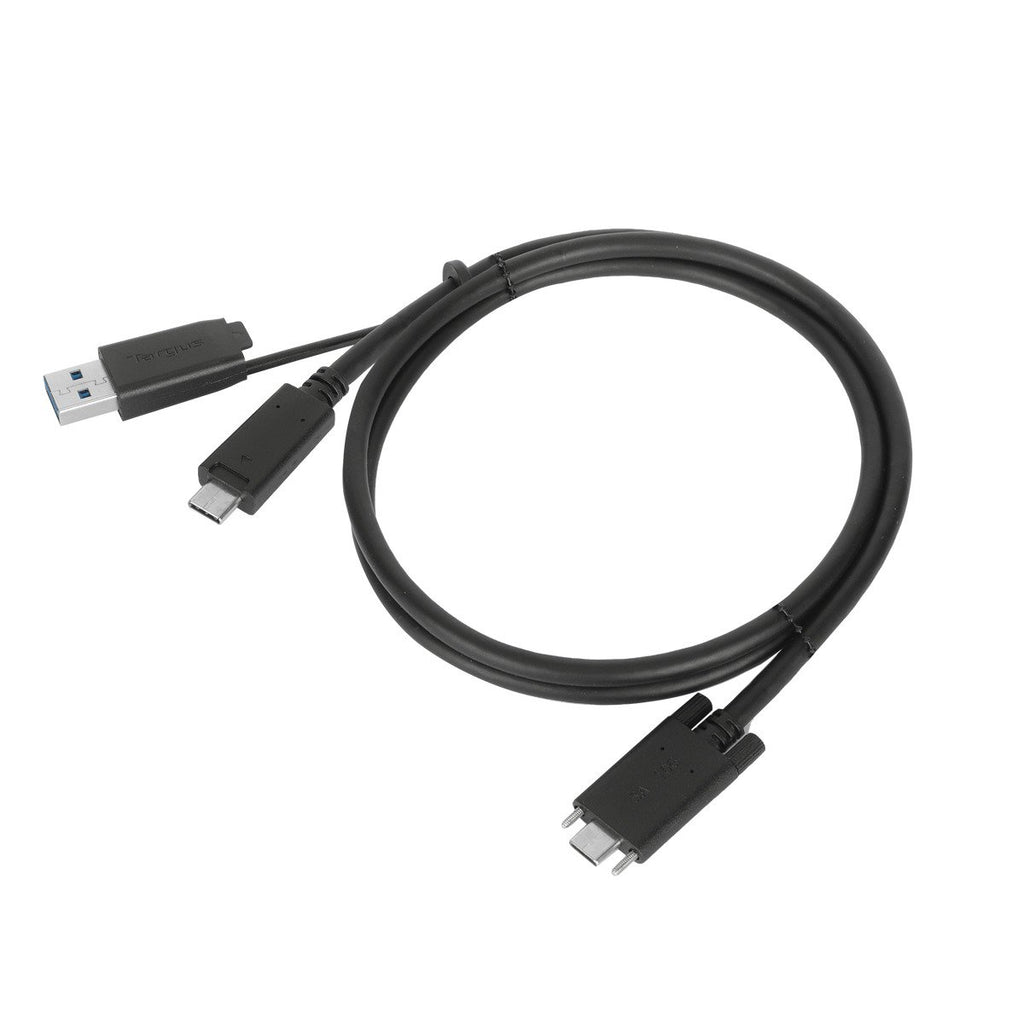 (Male) to USB-C (Male) 10Gbps Cable with USB-A – Targus CA