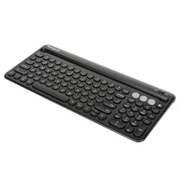 Multi-Device Bluetooth® Antimicrobial Keyboard with Tablet/Phone Cradle*
