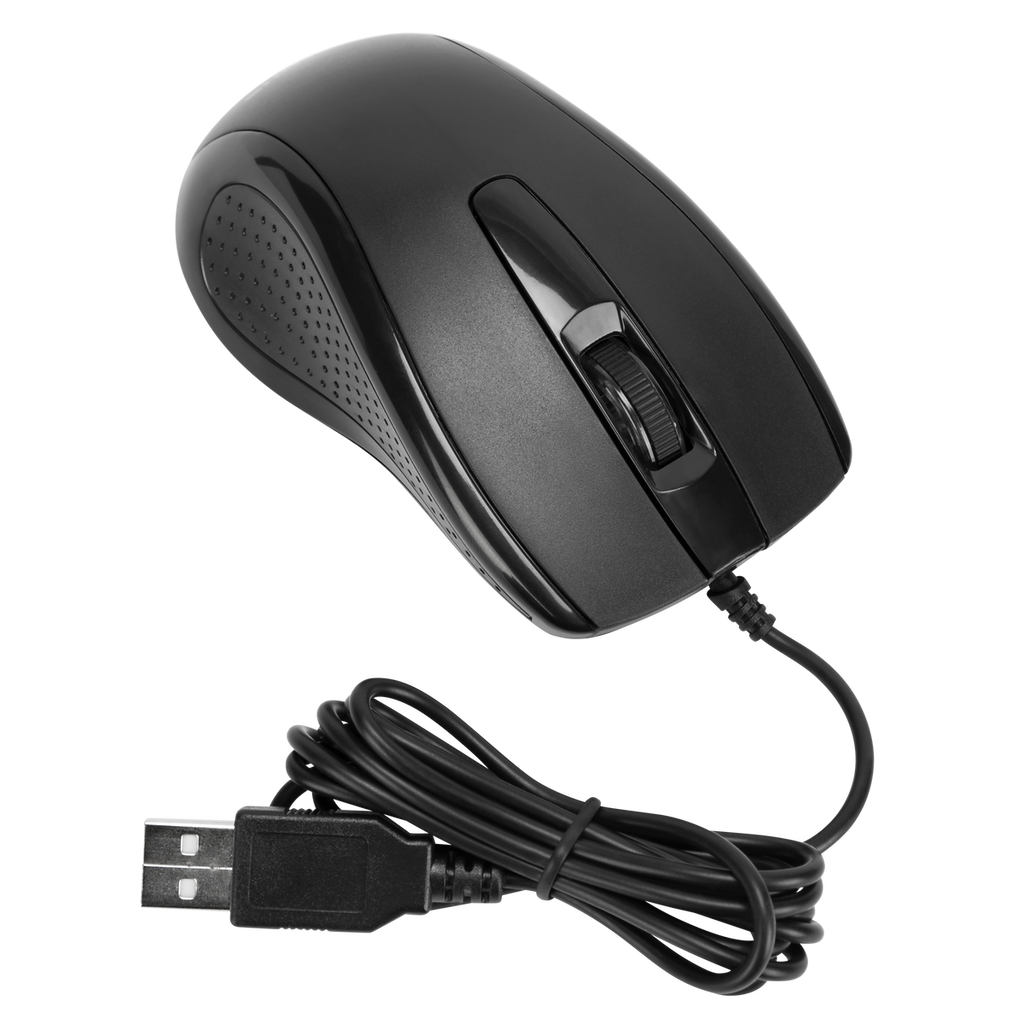 Ewent EW3300 - Souris Optique Filaire USB 3 Boutons, 1000 DPI, Design Ewent EW3300 - Souris Optique Filaire USB 3 Boutons, 1000 DPI, Design