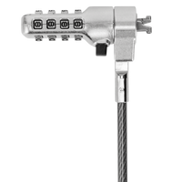 DEFCON™ Compact Serialized Combo Cable Lock - 25 Pack