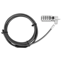 DEFCON™ Compact Serialized Combo Cable Lock - 25 Pack