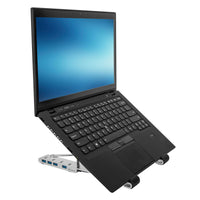 Support pour ordinateur portable avec concentrateur USB-C intégré