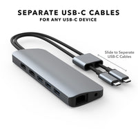 Concentrateur USB-C HyperDrive VIPER 10 en 2*