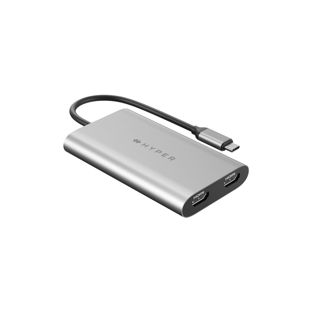 HyperDrive Dual 4K HDMI Adapter for M3, M2, & M1 MacBook Pro/Air