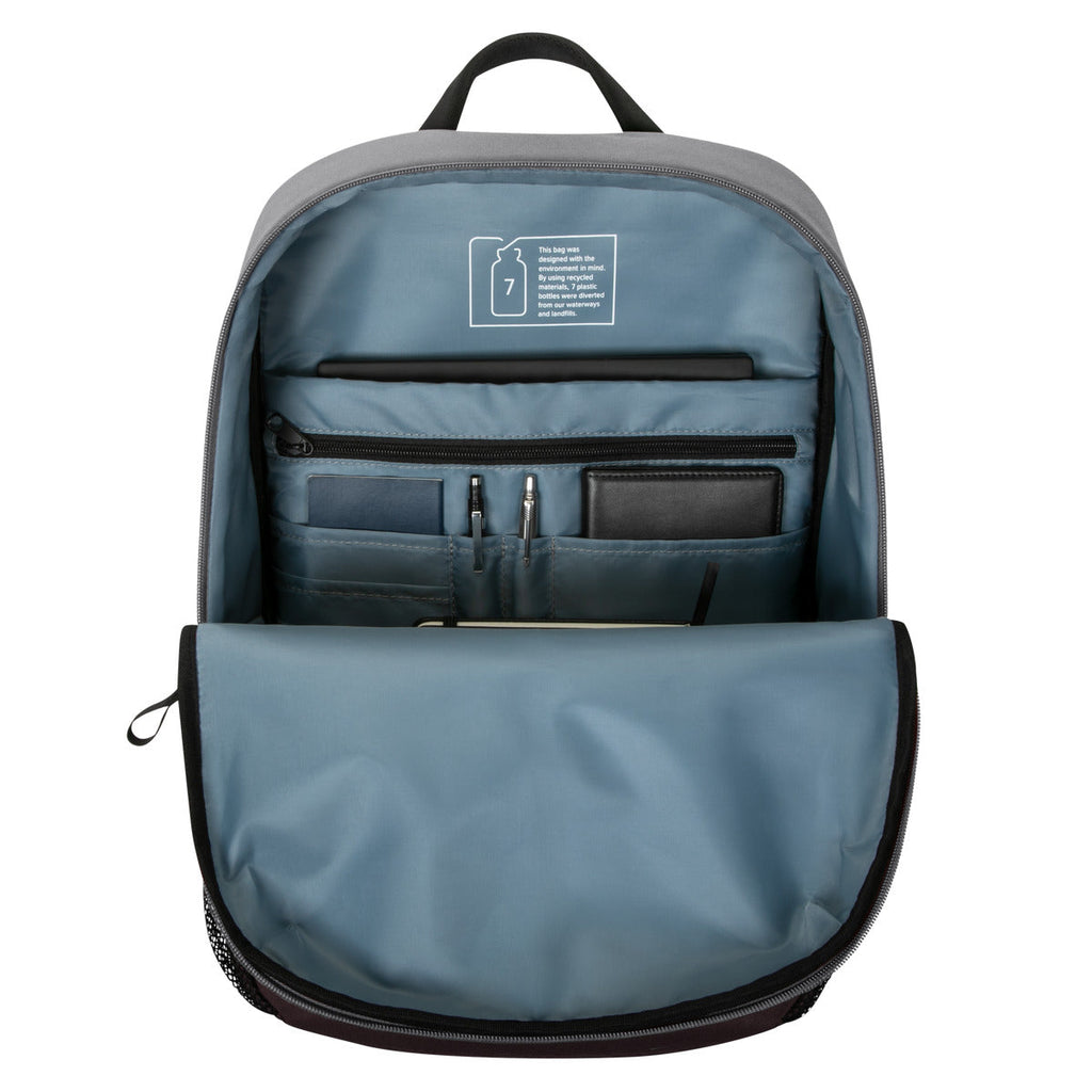 15.6” Sagano™ EcoSmart® Campus Backpack (Gray) | Targus – Targus CA