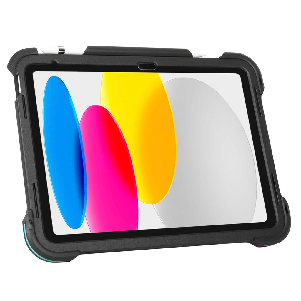 thumbnail image 2 of Targus SafePort Rugged Max Case For IPad Pro 11-inch (M4) MIL-STD Drop Tested, Screen Protector, Kickstand, Hand Strap, Stylus Holder, Dust & Fluid Resistant - THD966GL 2 of 12