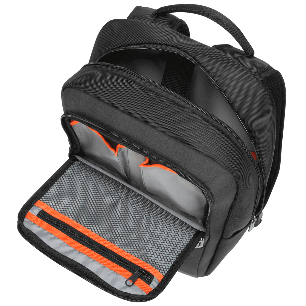 CitySmart Essentials 12 15.6 inch Laptop Backpack Gray Targus CA